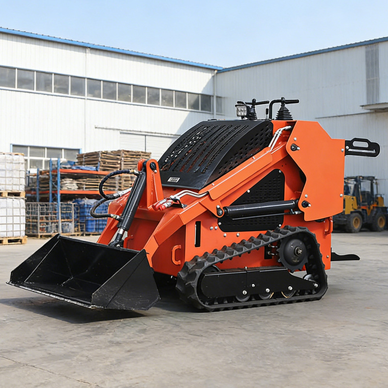 Skid Steer Loader - High-efficiency Tracked Skid Steer Loader, Diesel,