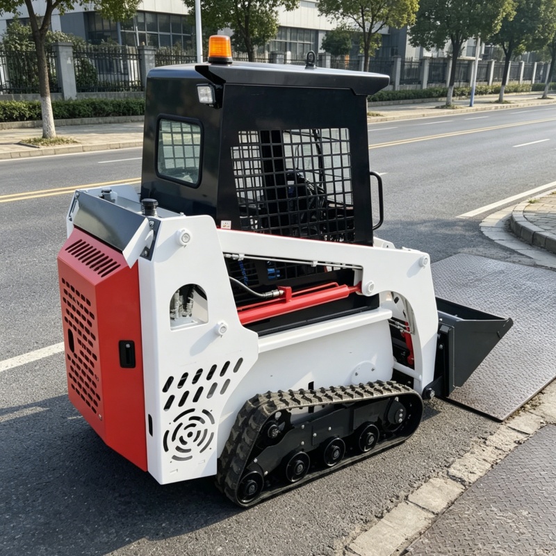 Skid Steer Loader - Customized Logistics Park Skid Steer Transporter,