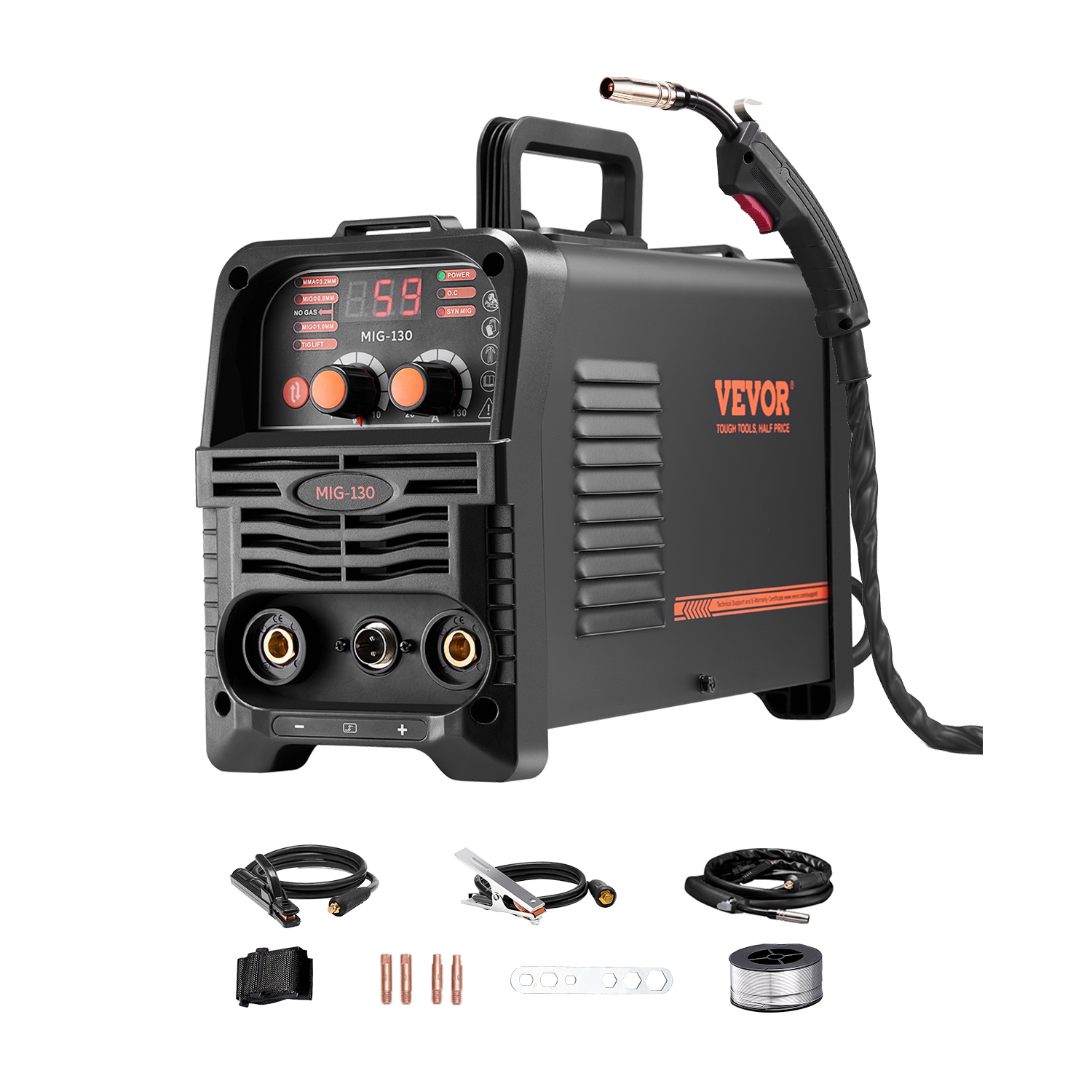 Portable Welding Generator - SucceBuy MIG Welder 130Amp Mig Welding