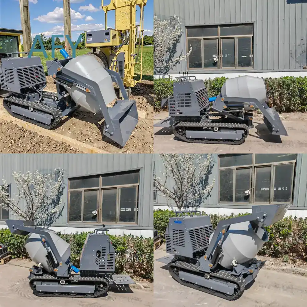 Dump Truck Heavy Equipment - 750Y Easy to Operate Concrete Mixer