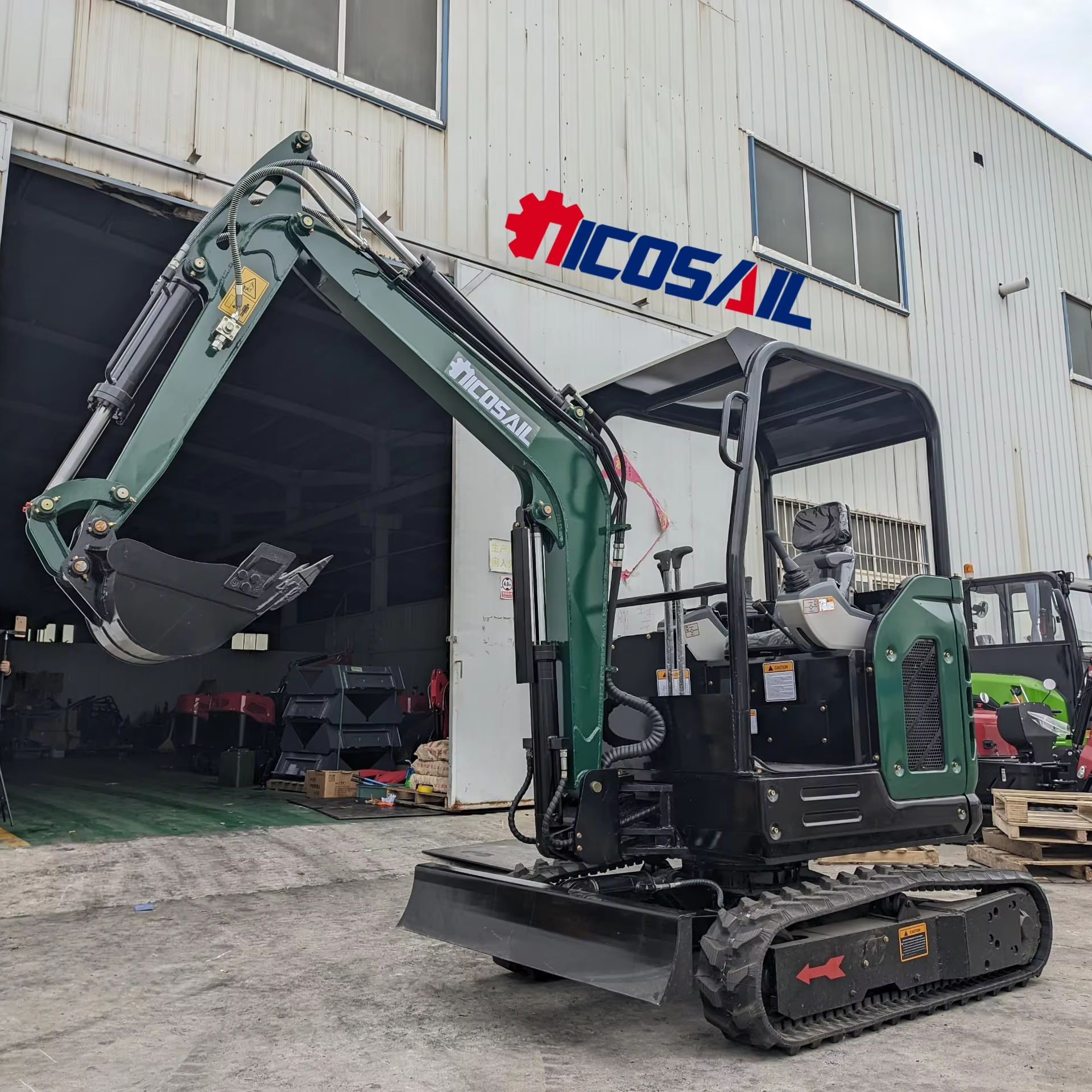 Heavy Equipment Mining - Customizable 5-Ton Long-Arm Excavator And 2.5-Ton