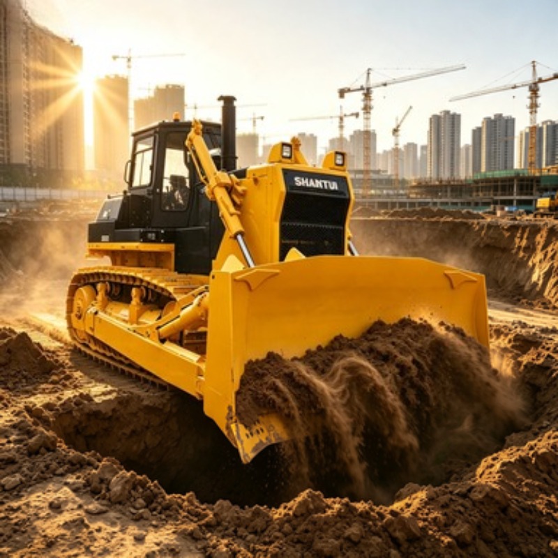 Heavy Equipment Mining - SD22 Crawler Dozer Bulldozer Machine Earthmoving