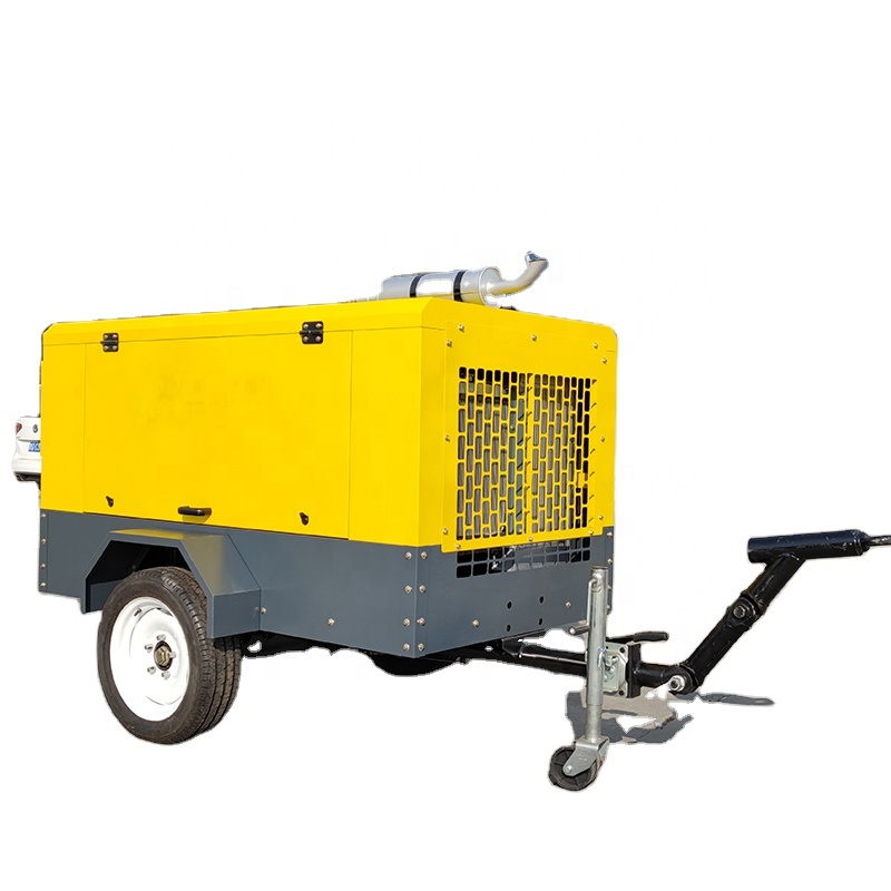 Heavy Equipment Mining - Portable Screw Air Compressor Heavy Duty