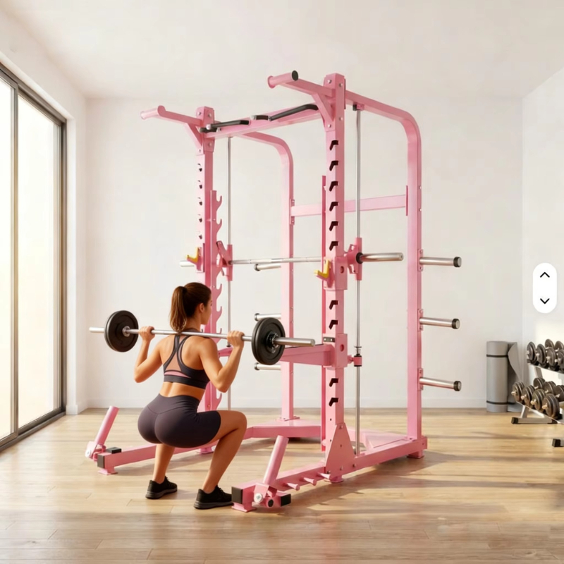 Heavy Equipment Safety Training - Smith Machine Squat Rack for Gyms,