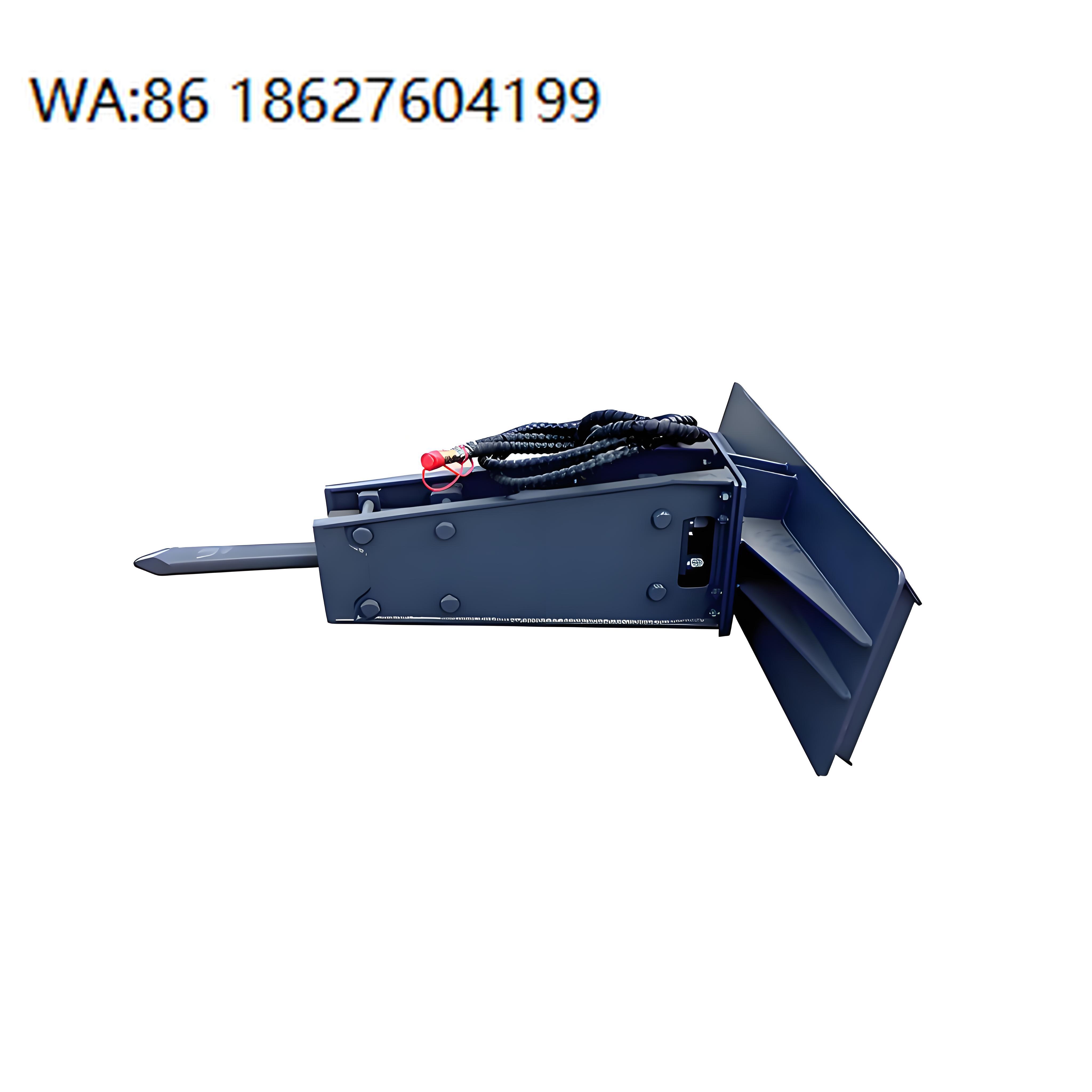 Skid Steer Loader - Compact Hydraulic Breaker With Chisel For