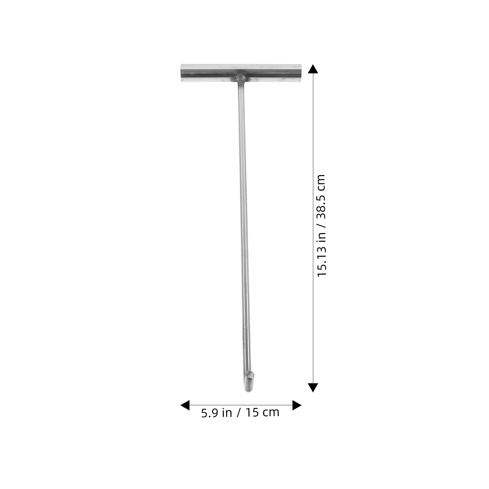 2Pcs Stainless Steel T Shape H - Manhole Cover Lifting recension och pris