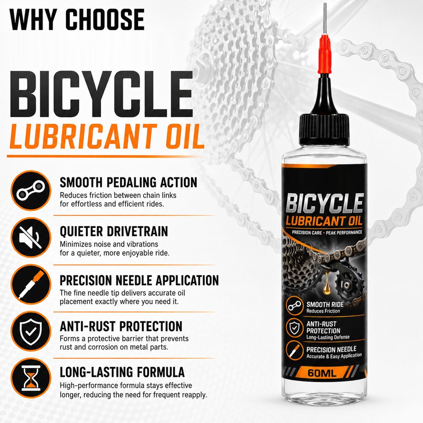 Bike Chain Lube 60ml Bicycle M - Grease For Heavy Equipment recension och pris