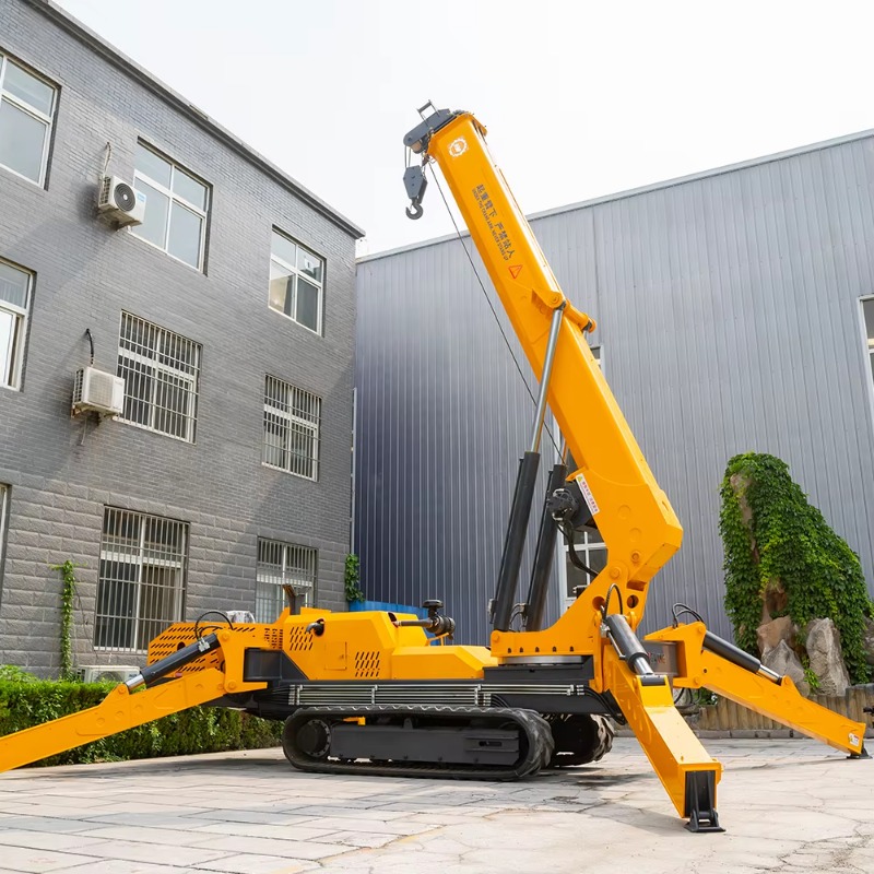Mini Spider Crane Compact Elec - Heavy Equipment Electrical recension och pris