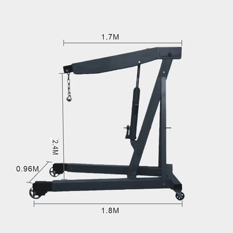 3 Ton Engine Crane 3T Car Engi - Heavy Equipment Jack Stands recension och pris