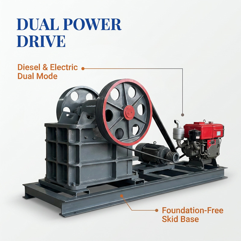 CE-Certified Dual-Power Diesel - Heavy Equipment Electrical recension och pris