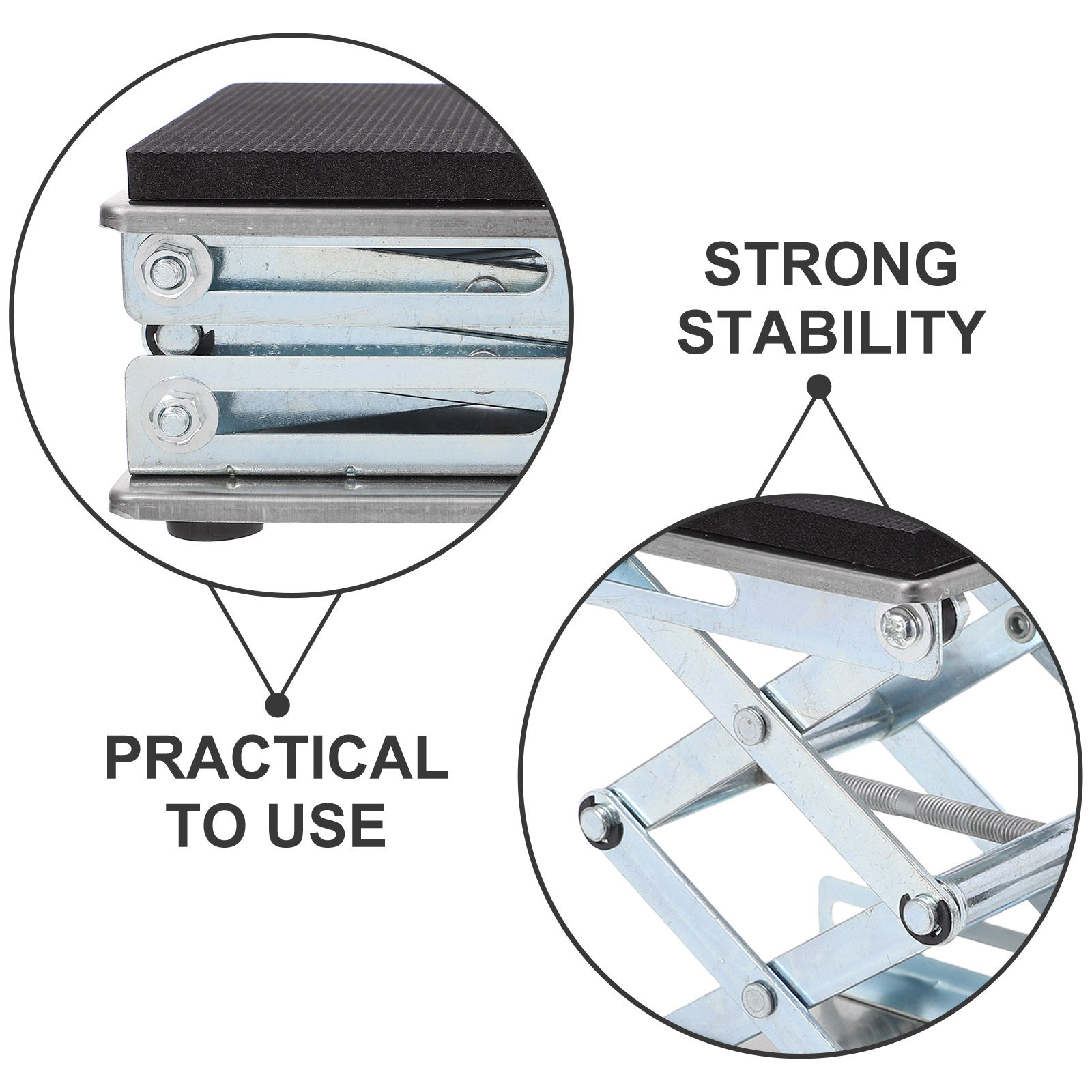 Stainless Steel Laboratory Lif - Heavy Equipment Jack Stands recension och pris