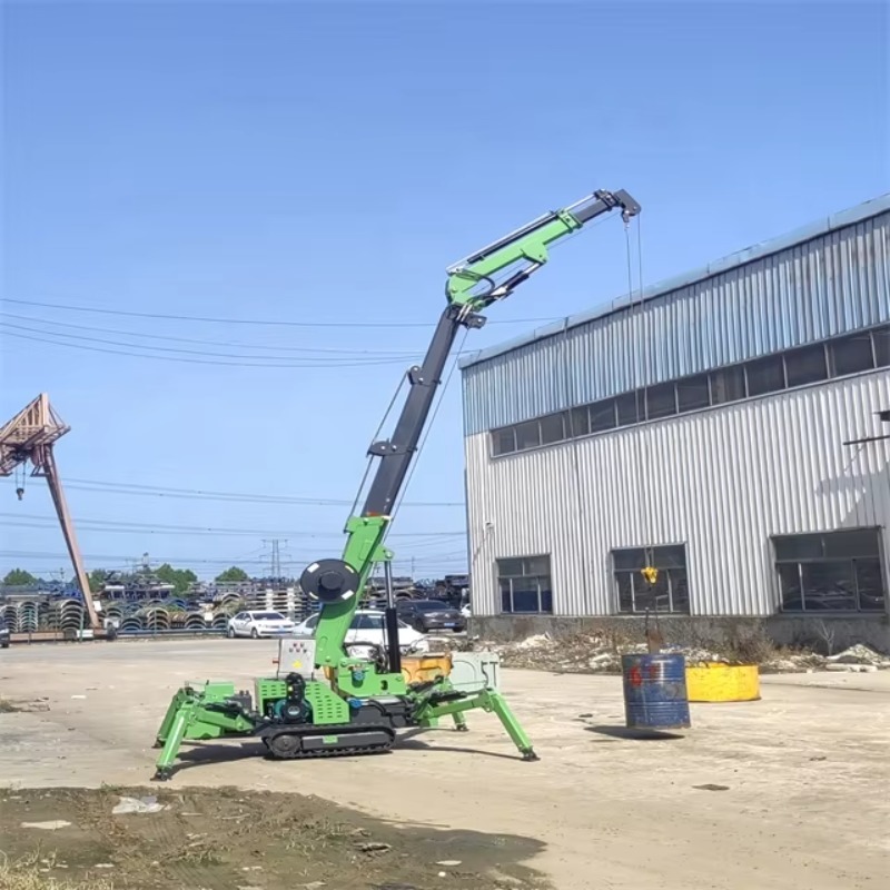 Compact Mini Spider Crane Hydr - Heavy Equipment Electrical recension och pris
