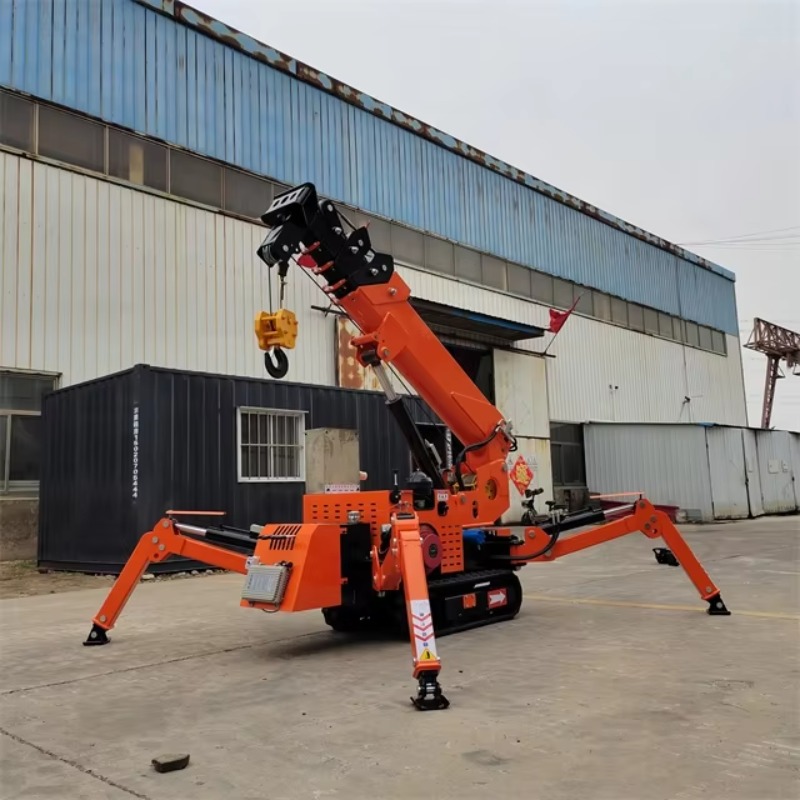 Compact Mini Spider Crane Hydr - Heavy Equipment Electrical recension och pris