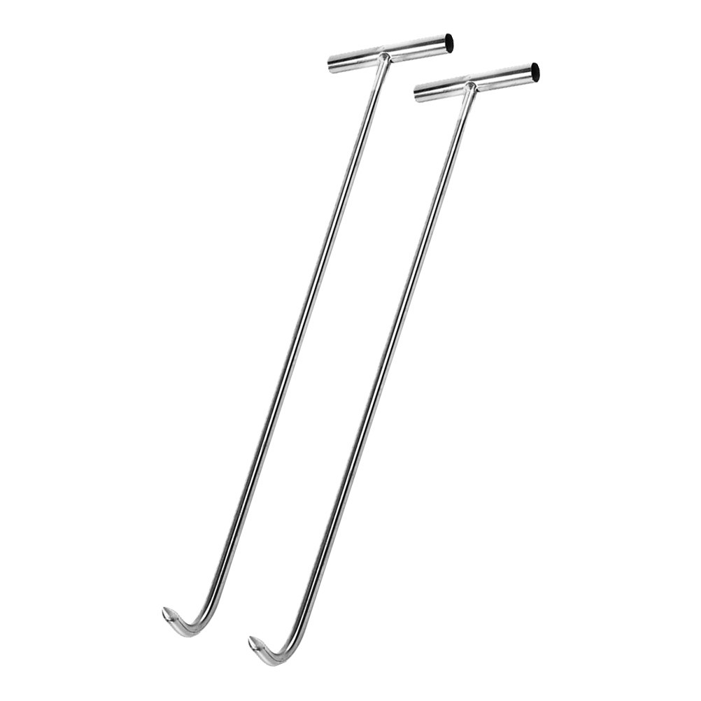 2pcs Stainless Steel T Shape H - Manhole Cover Lifting recension och pris