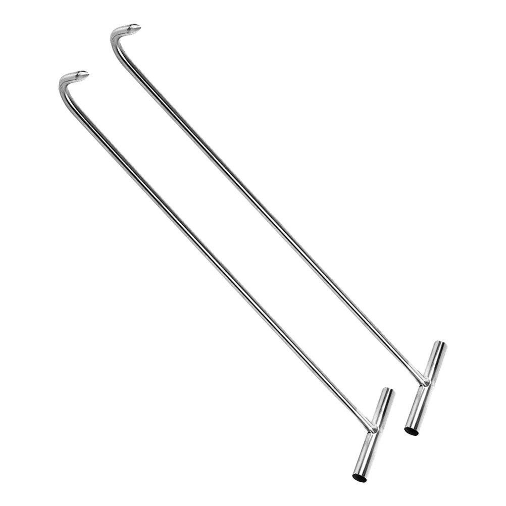2pcs Stainless Steel T Shape H - Manhole Cover Lifting recension och pris