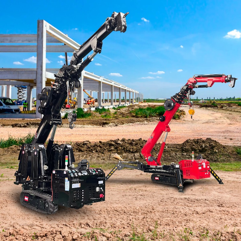 Compact Mini Spider Crane Hydr - Heavy Equipment Electrical recension och pris