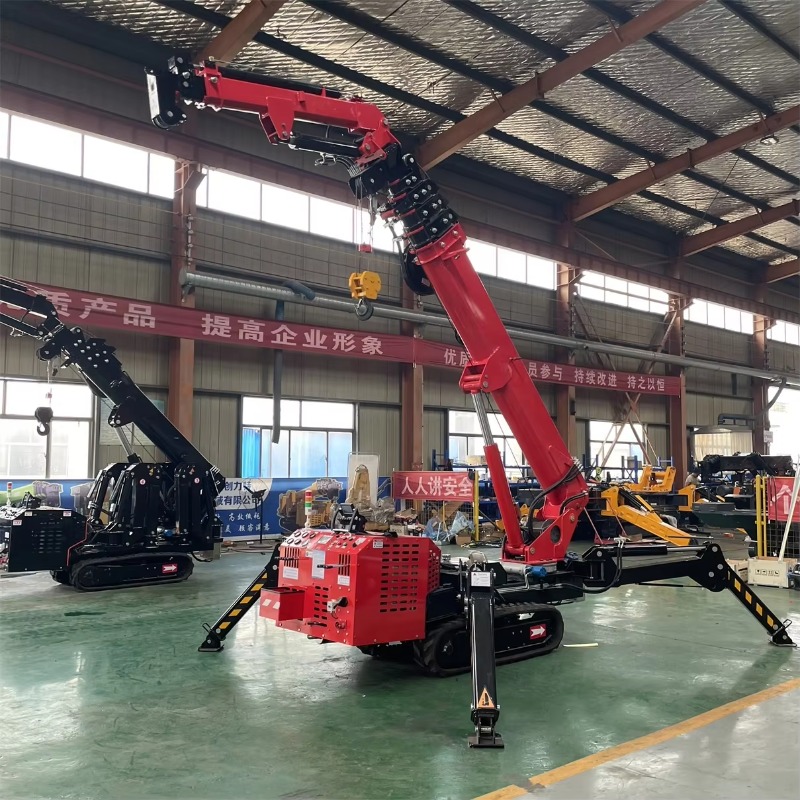 Compact Mini Spider Crane Hydr - Heavy Equipment Electrical recension och pris