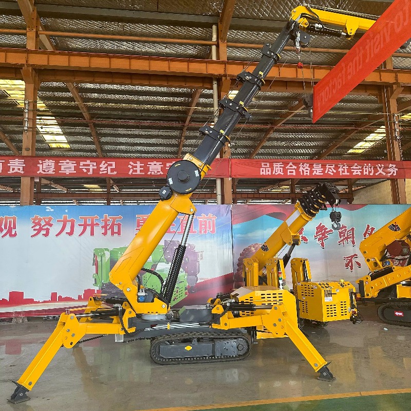 Compact Mini Spider Crane Hydr - Heavy Equipment Electrical recension och pris