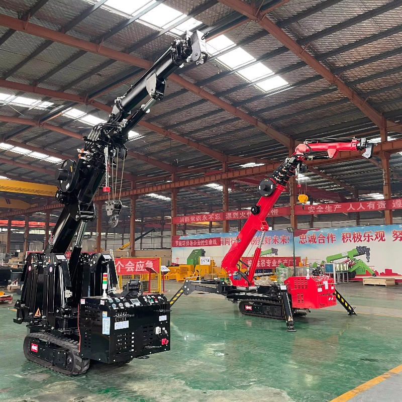 Compact Mini Spider Crane Hydr - Heavy Equipment Electrical recension och pris