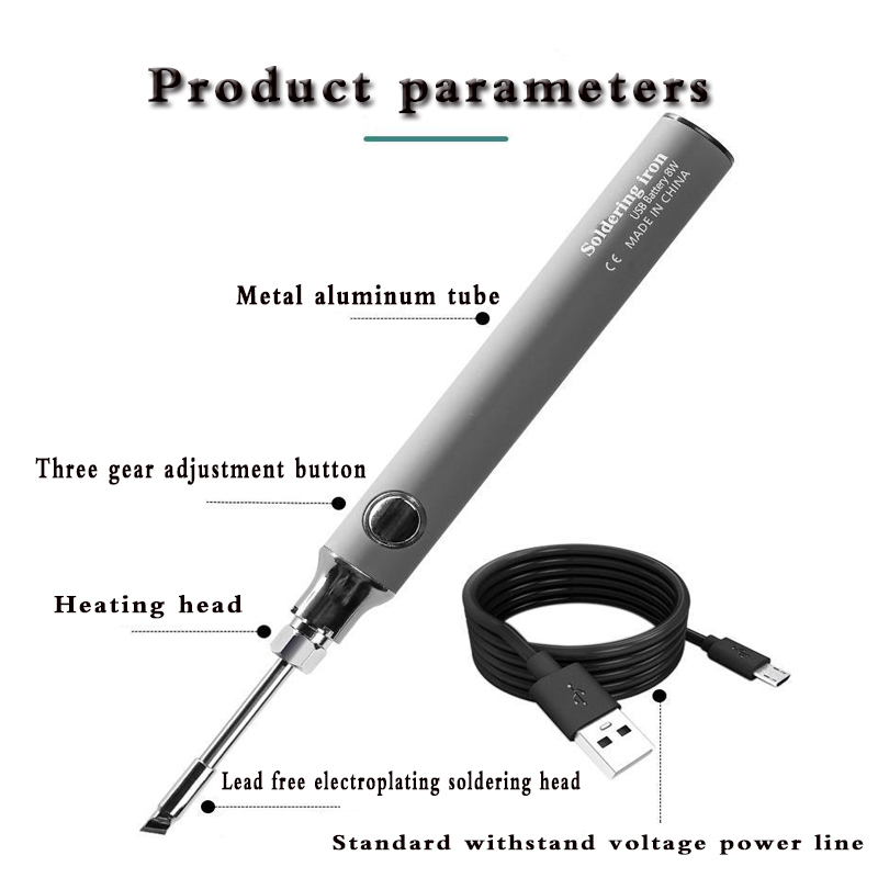 5V Micro Soldering Iron USB Ba - Portable Welding Generator recension och pris