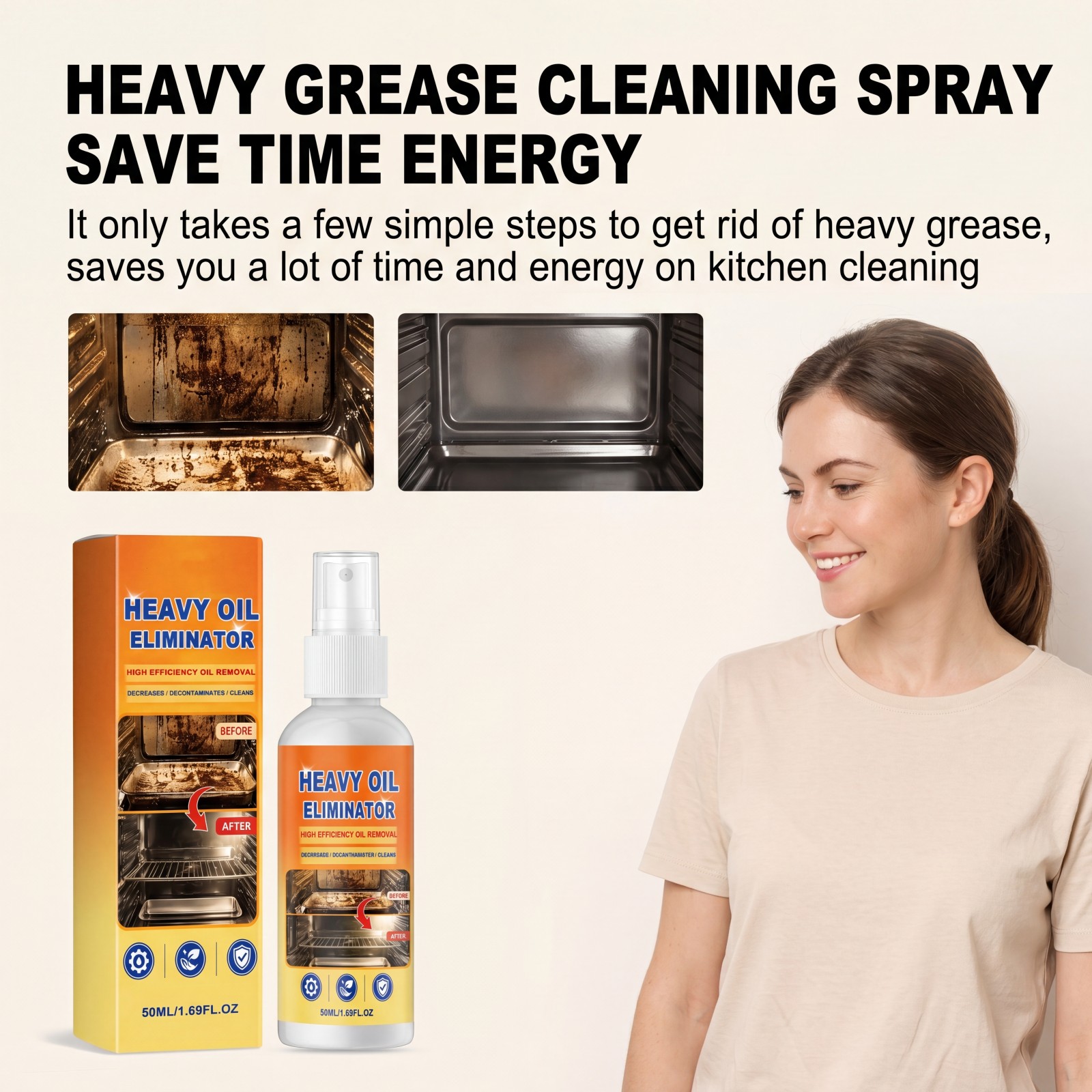 Kitchen Grease Cleaning Spray  - Grease For Heavy Equipment recension och pris