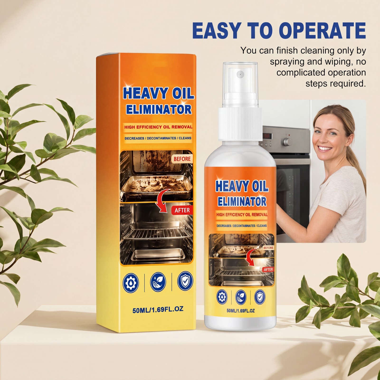 Kitchen Grease Cleaning Spray  - Grease For Heavy Equipment recension och pris