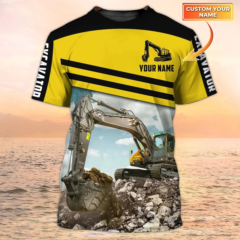 1 Piece Custom Your Picture Ne - Heavy Equipment Pictures recension och pris