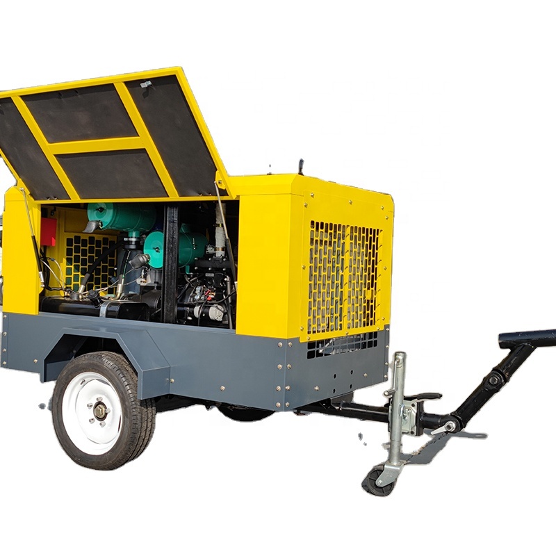 Portable Screw Air Compressor  - Heavy Equipment Mining recension och pris