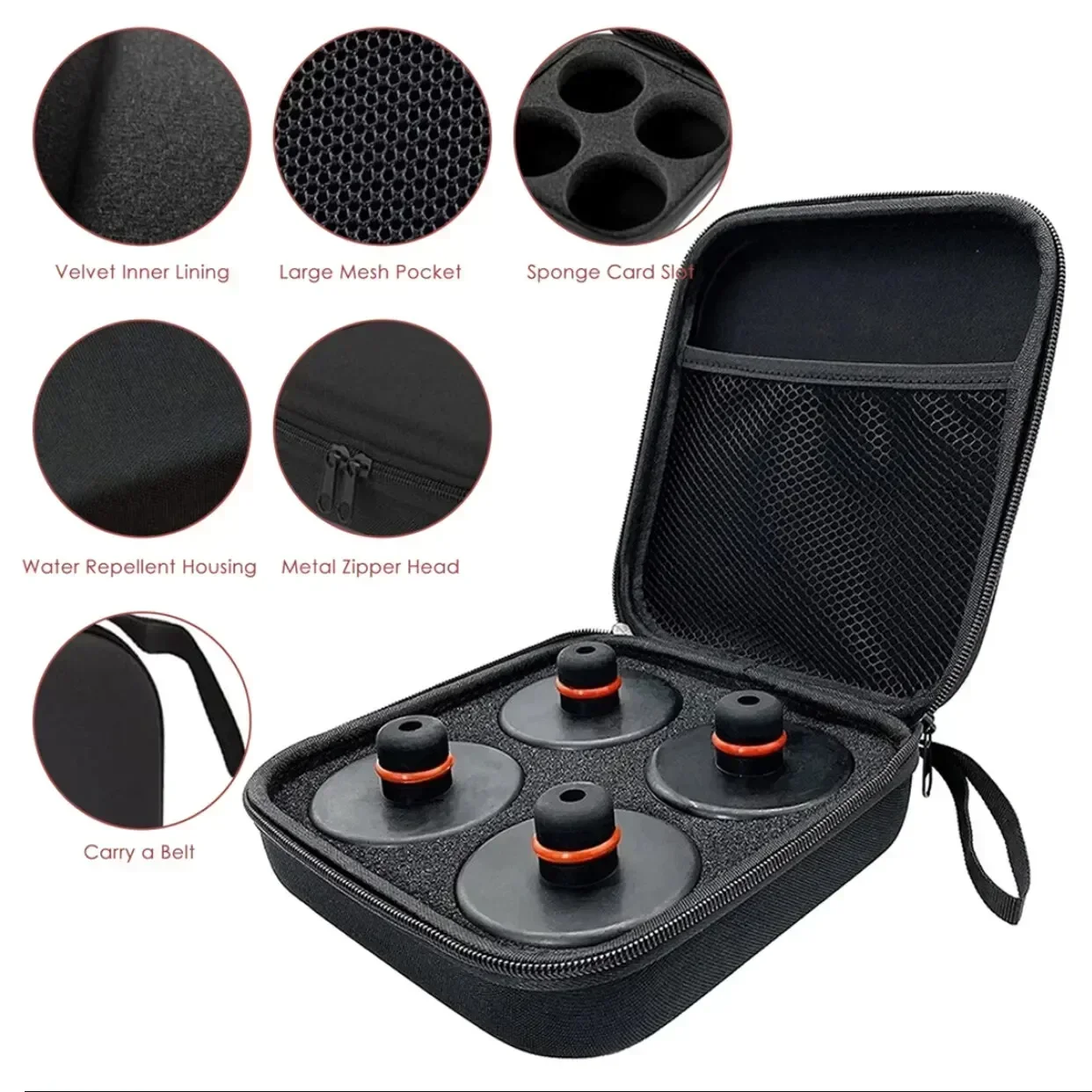 1/4Pcs Car Rubber Lifting Jack - Manhole Cover Lifting recension och pris
